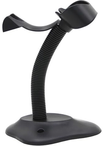 CAXUSD Multifunktionaler Ständer für Barcode-Scanner Telefonhalter USB-Halter Ergonomisch Handscanner Halterung Scannerhalter Handheld-Scanner-Ständer praktischer Scannerständer pp Black