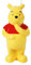 Bioworld Winnie The Pooh - Tazza in ceramica scolpita, 500 ml