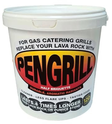 PENGRILL 120 Tub Aromatic Lava Rock (Lavasteine) Replacement