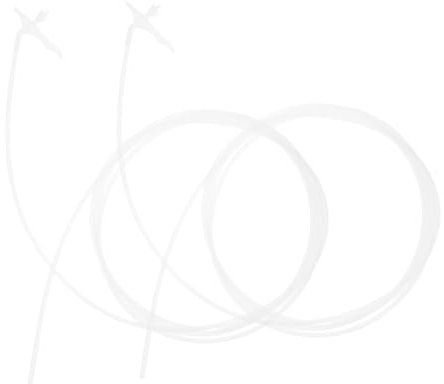 KONTONTY 2 Stücke Oder Pe Transparent Reusable Caulk Rohr Verlängerung Abdichten Verlängerung Schlauch Dicht Caulk Schlauch Kleber Verlängerung Rohr