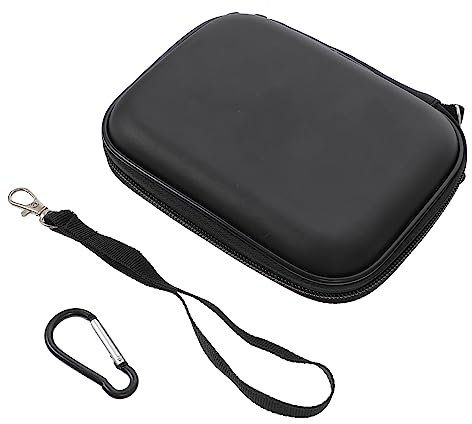 BRIGHTFUFU Electronic Accessory Storage Bag Eva Black Travel Case