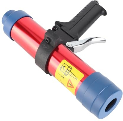 Aumotop Pneumatisch Verstellbare Glasklebepistole für Autoreparaturwerkzeuge, Hochwertige Pneumatische Dichtstoffpistole für Professionelle Anwendungen, Geeignet Innenräume, ABS + Metall