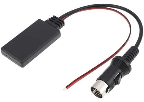 ECSiNG Adattatore Audio Bluetooth 13 Pin 5–12 V Compatibile con Kenwood RC-553 CA-C2AX KCA-iP500 CA-C1AX