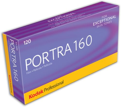 Kodak Portra 160 Color Negative 120 Film (5-er Pack)