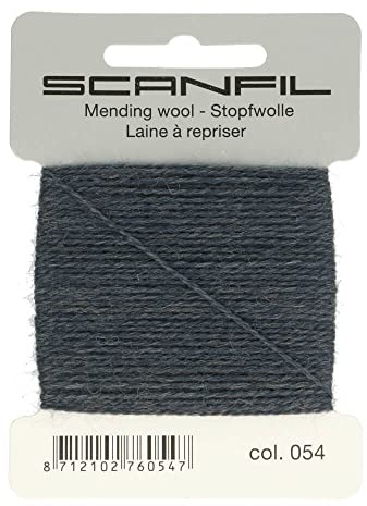 Scanfil Darning Yarn Grey 15m Metre 40020-054