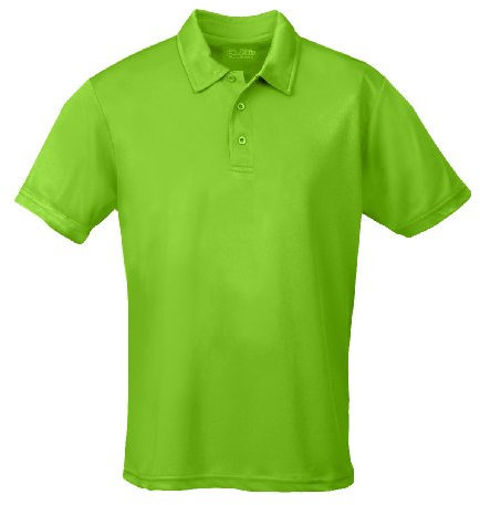 AWD Just Cool Breathable Cool Polo Shirt Lime Green XL