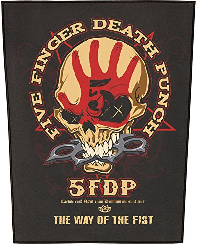 FIVE FINGER DEATH PUNCH WAY OF THE FIST Backpatch