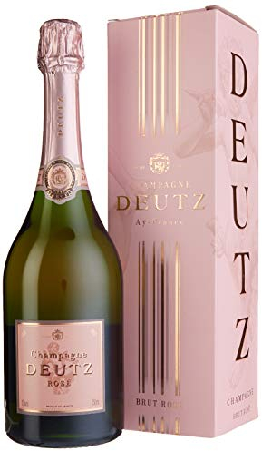 Deutz Champagne Rosé avec Emballage Cadeau, 750ml
