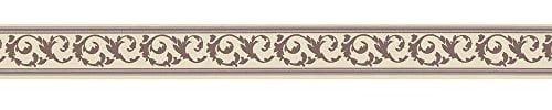 A.S. Création selbstklebende Bordüre Only Borders Borte 5,00 m x 0,05 m beige braun Made in Germany 259110 2591-10