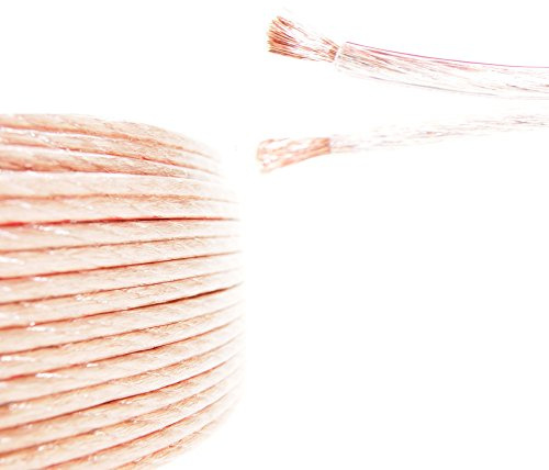 Ex-Pro® - AV-Pro OFC Oxygen Free Copper Loud Audio/Speaker Cable, 2 x 1.5mm² [OD 7mm x 3.5mm] - 20m Reel