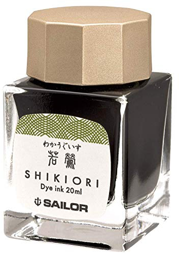 Sailor Shikiori Wakauguisu - Vaso de tinta (20 ml)