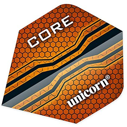 Unicorn Core 75 Core Plus Dart-Flight Einheitsgröße Orange