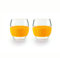 IBILI 623515 - Juego de 2 vasos de café y The, silicona, 15 x 8 x 8 cm, color naranja