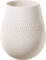 Villeroy und Boch Collier Blanc Vase Carré No. 2, 12,5 x 12,5 x 14 cm, Premium Porzellan, Weiß, Klein