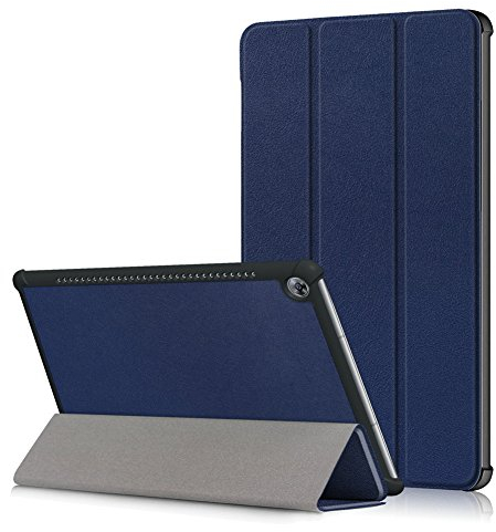 Kepuch Custer Cover per Huawei MediaPad M5 10.8 CMR-AL09 CMR-W09,PU-Pelle Case Custodia per Huawei MediaPad M5 10.8 CMR-AL09 CMR-W09 - Blu
