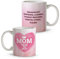 LolaPix Tazas mamá personalizadas con frases. Regalos Día de la Madre. Taza personalizada. Regalos originales. Varios diseños. Reina Rosa.Taza cerámica 330ml