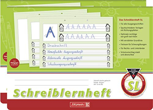 Brunnen Schreiblernheft (2, Lineatur SL)