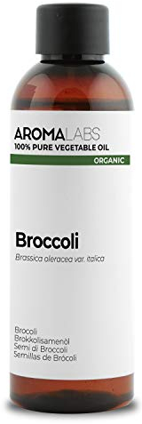 Brocoli BIO (Brassica cretica) - 100 mL - Huile Végétale Vierge et Certifiée Cosmos - Aroma Labs - Made in France