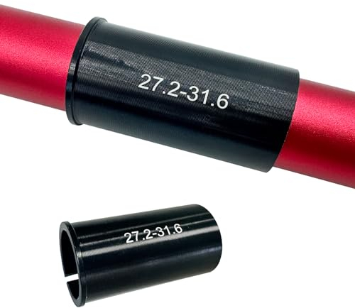 UPANBIKE Bike Seatpost Shim Sleeve Bicycle Seat Post Tube Adapter For Mountain Bike Road Bike Electric Bicycle(27.2mm to 28.6mm)