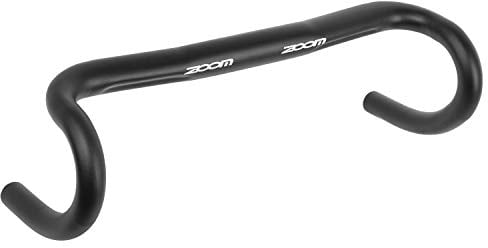 P4B | Fahrradlenker für Ihr Rennrad mit 440 mm Breite außen-außen | Für Klemmung 31,8 mm | Dank gebogenem Oberrohr anatomisch entspannte Haltung