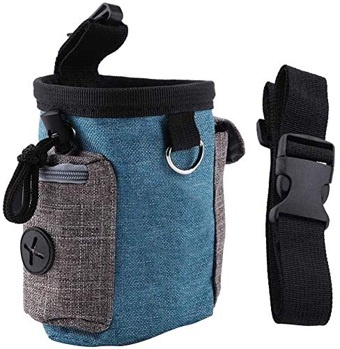 NALCY Futterbeutel für Hunde, Trainingstasche für Hünde Snack Tasche Abnehmbare Hundetraining Treat Pouch Futtertasche für Hundetraining und Ausbildung