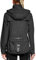 FitsT4 Sports Damen Fahrradjacke Radfahren Laufen Jacken Leichtgewicht Wasserabweisend Windbreaker Wanderjacke Reflektierend Trekking Regenjacke mit Kapuze,schwarz,XL