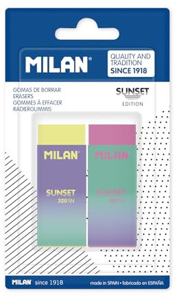 Blíster 2 gomas nata 320, serie Sunset MILAN, BPM10452