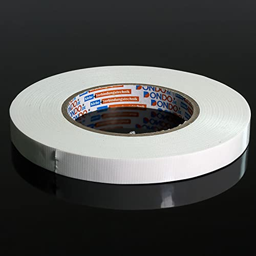 Panzertape Dontex-Pro Universal Gewebeband Gewebeklebeband Gewebeverstärktes Ductape weiss 15mm x 50m