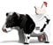 EUGY 650079 Holstein Kuh, 3D Tier-Puzzle für Kinder und Erwachsene zum Zusammenbauen, DIY Tierfigur, Bastelset ab 6 Jahren