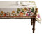 Maison d' Hermine Pumpkin Garden-Cloudy Cream 100% Baumwolle Tischdecke für Küche | Abendessen | Tischplatte | Dekoration Parteien | Hochzeiten | Thanksgiving/Weihnachten (140cm x 180cm)