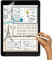 SUEEWE [2 Pezzi] Effetto Carta Pellicola per 9,7 iPad 6/5 Generazione (2018/2017), iPad Air 2/1, iPad Pro 9,7, Feel Like Opaca Paper Pellicola in PET per Disegnare Schizzi Scrittura