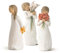 Willow Tree Beautiful Wishes Figure Plus Surrounded by Love Figure Plus for You Figure, Sculpted Hand-Painted 3