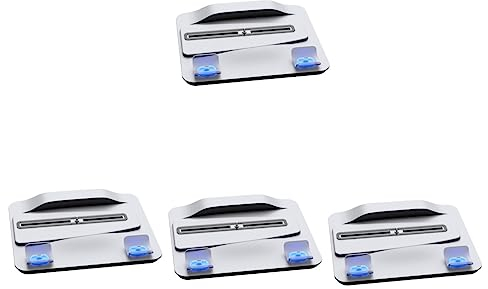 jojofuny 4 Stück Ladestation handhaben Ladegerät tragbar Spiel controller ladegerät led ligts led-light tischdeckenklammern tragbares Ladegerät Ständer für Schnellladestation der Gastgeber