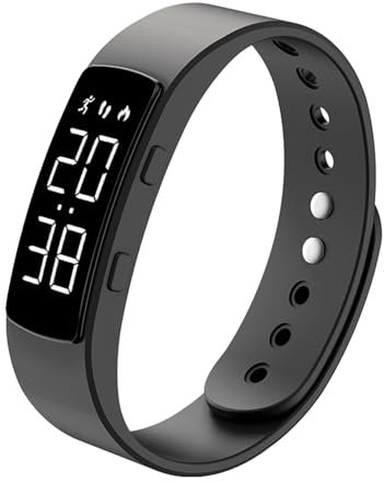 Sport Activity Tracker d'activité Montre de Rappel d'Alarme vibrante pour Le Sport Montre Podomètre Connectée Enfant Homme Femme Bracelet Tracker GPS Enfant Montre Digitale Garçon ip68 étanche
