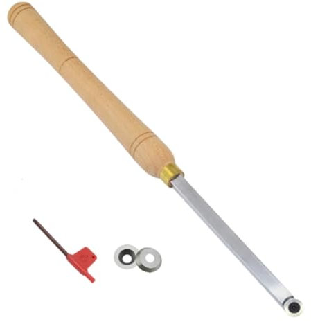 Schneidfinisher, Hartmetall-Dreh- und Aushöhlwerkzeug, auswechselbarer Hartmetall-Einsatzschneider, Drehbank-Drechselwerkzeug, Hohleisen, Schaber mit Hartholzgriff, Modell for Holzdrehbank