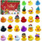 Weihnachts Enten Adventskalender, Adventskalender 2024, Gummi Enten Adventskalender 2024, Neugier Und Entdeckungslust, Glatt Und Leicht Zu Reinigen, Tolles Geschenk
