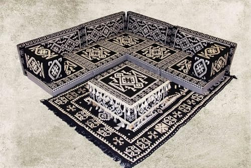 Arabisches Sofa, Orientalische Sitzecke, Sark Kösesi, Kelim, Bodensofa