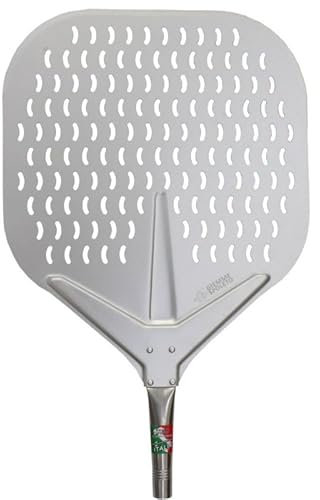Giemme Pala per Pizza Professionale con Manico Smontabile, per pizze fino a 34 cm Lunghezza Regolabile 98, 143, 187 cm