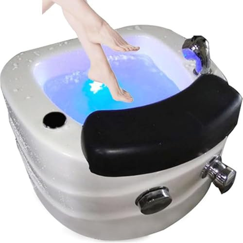 Portable Foot Spa Bathtub,Pedicure Foot Spa,Pedicure Bowl,Foot Bath,Feet Spa Tub,Pedicure Spa Bathtub, Pedicure Chair Shampoo Sink, Sink Spa Foot Shower Wash Salon, Massage Foot,110V