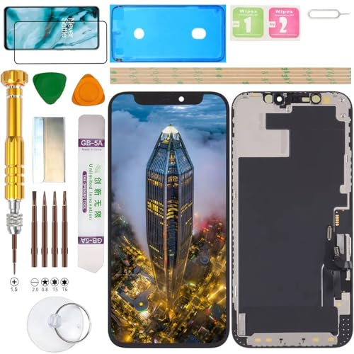 Gadget Troops (Incell/IC Transplant) LCD Display Assembly for iPhone 12/12 PRO A2403, A2172, A2402, A2404, A2407, A2341, A2406, A2408 Screen Replacement kit