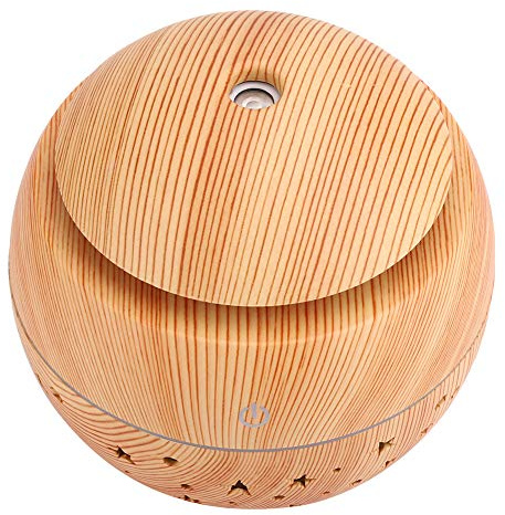 TARSHYRY Humidificador de Plantas Interior 130 ml, Mini Humidificador de Aire Portátil para Plantas Pequeñas con Difusor de Niebla Silencioso y Luz LED Decorativa