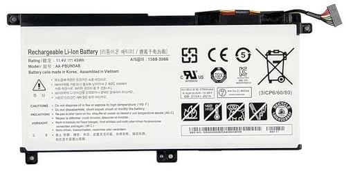 Batteria Sostitutiva AA-PBUN3AB For Laptop Compatibile Con Samsung Notebook 7 BA43-00377A NP740U3L-L02US NP740U3M-K01US NP800G5M 800G5M NP740U5M