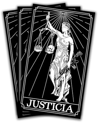 Brothers in Arms - Sticker „Justicia“ – 3er Set – Premium Vinyldruck – 10cm x 7cm – wasserfeste Aufkleber für Trinkflaschen, Spinttüren etc. – Bundeswehr- & Militär Design