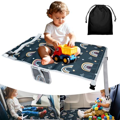 Rallonge de siège pour enfants, repose-pieds en avion | hamac avec extension de siège, repose-pieds portable pour les voyages en avion de courte distance