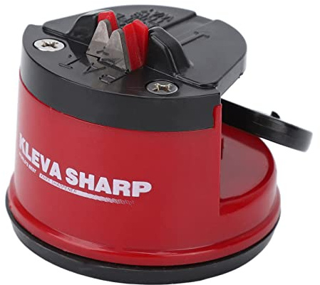 Naroote Afilador de Cuchillos con Ventosa, Eficiente, Seguro, Fácil de Usar, para el Hogar, Cocina, Acero de Tungsteno