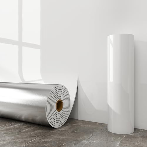 Pegatinas de Pared Autoadhesivas de Mármol 3D, 40X300CM Fondo Engrosado, Rollo de Pegatinas Autoadhesivas de PVC IXPE Paneles de Pared con Reducción de Ruido (CST-001, 40X300CM)