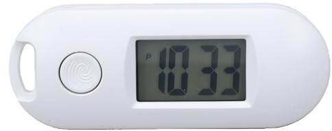 GOWENIC Digitale Schlüsselanhänger-Uhr, Stilvolle, Leuchtende Taschenuhr, Geräuschloser Betrieb für den Einsatz Im Home Office und Im Freien