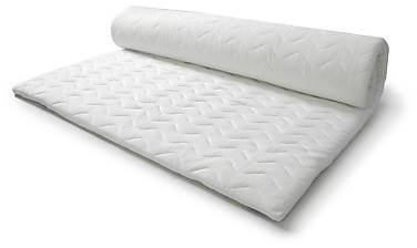 Topper Visco 140 x 200 cm. Viscoelastische Auflage Kern 7 cm. + versteppter Bezug (140)
