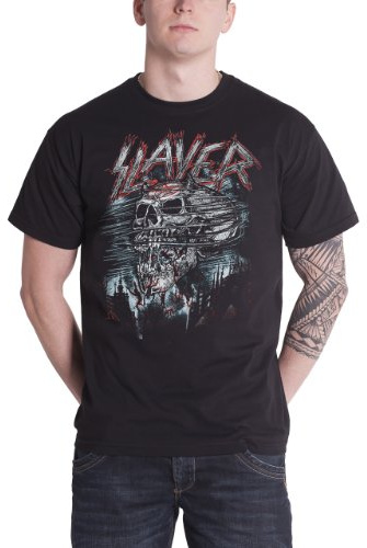 Slayer Demon Storm new Official Mens black T Shirt All Sizes