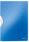 Leitz WOW ColorClip Klemmmappe (A4, PP) blau metallic